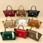 Scarf Decorated Flap Handbag V-H8501