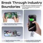 Remax Rpp-28 20W Fast Charging Power Bank 5000Mah With Rotary Cabled Direct Foldable Connector Power Banks - Image 4