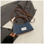 Jeans handbag with teddy  women's model new for 2026 - Image 6