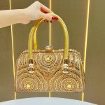 Luxurious diamond-studded evening bag with high-end diagonal shoulder strap and women's bag - Image 2