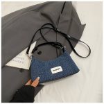 Jeans handbag with teddy  women's model new for 2026 - Image 5