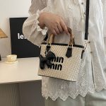 Minmin bamboo_handled ladies handbag A8005 - Image 3