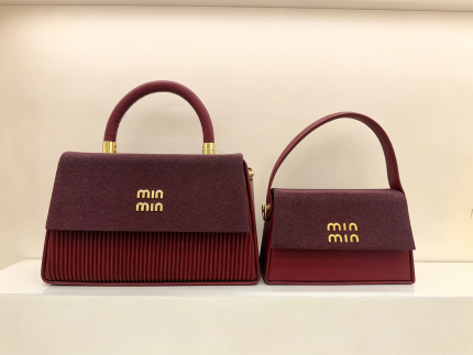 Striped patchwork woman’s handbag 2 in 1 X-V1010