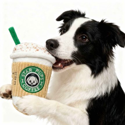 Cup Bottle Shape Coffee Shape Dog Chew Toys