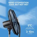 8 Inch Air Cooler Outdoor Misting Commercial Standing Fan - Image 3