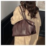 New vintage tote bag with large capacity, versatile and elegant for women - Image 3