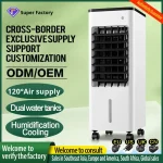 Portable Electric Air Conditioner Fan for Home Office Movable - Image 3