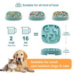 Pet Healthy Eating Anti-Choking Slow Feeder Dog Bowl - Image 4