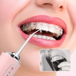 Rechargeable Oral Care Irrigator Professional Dental Waterproof Water Flosser 3-Speed Water Spray Dental Floss Cleaning Device - Image 2