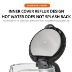 110V 220V Blue Light Glass Water Boiler 2L - Image 4