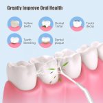 Rechargeable Oral Care Irrigator Professional Dental Waterproof Water Flosser 3-Speed Water Spray Dental Floss Cleaning Device - Image 3