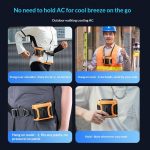 T-510 Handheld Foldable High-speed Fan - Image 4