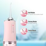 Rechargeable Oral Care Irrigator Professional Dental Waterproof Water Flosser 3-Speed Water Spray Dental Floss Cleaning Device - Image 4