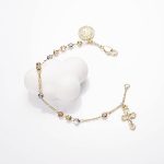 Tricolor 18k Gold Plated Women Religious Christian Cross - Image 6