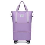 Large-capacity dry-wet separation double-layer expandable travel bag - Image 7