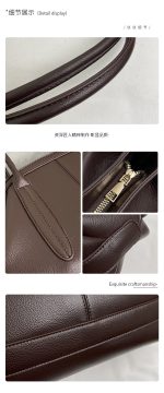 New vintage tote bag with large capacity, versatile and elegant for women - Image 6