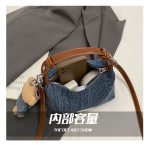 Jeans handbag with teddy  women's model new for 2026 - Image 7