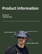 New Solar-Powered Waterproof Breathable Fan Hat for Cooling Outdoors - Image 9