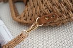 Crossbody bag for ladies, beach vacation style, woven frame handbag - Image 6
