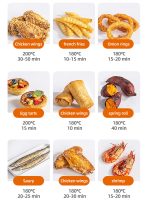 15L Oil-Free Square Household Air Fryer Large Capacity Multifunctional Circulating Heating Electric Customizable Cook - Image 7