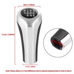 New 5/6 Speed Carbon Fiber Gear Shift Knob for BMW 1 3 5 6 Series - Image 3