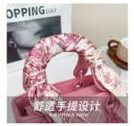 Heavy embroidery mini bag 12 cm with scarf A8568 - Image 4