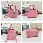 Heavy embroidery mini bag 12 cm with scarf A8568 - Image 3