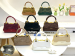 Woman fashion bag iron handle 9166