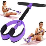 55-pound durable heavy-duty resistance band fitness training auxiliary pedal pull rope