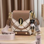 Simple small square bag, mini crossbody bag - Image 7