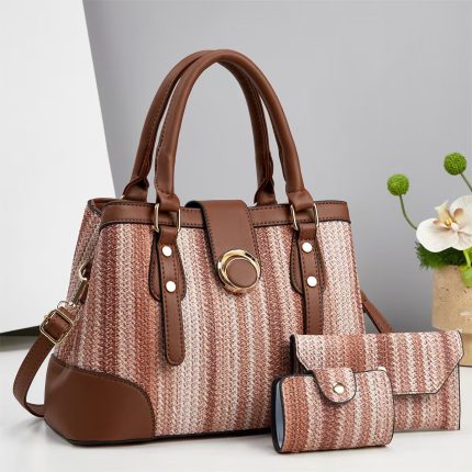 3 in1 set of woman bags with large capacity
