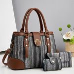 3 in1 set of woman bags with large capacity - Image 2
