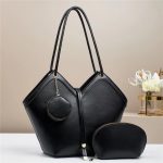 Tote bag large capacity handbag set of three pieces - Image 6