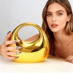 Acrylic dumpling shape evening bag