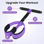 55-pound durable heavy-duty resistance band fitness training auxiliary pedal pull rope - Image 4