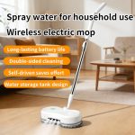Automatic Water Spray and Sweeping Wireless Floor Cleaner
