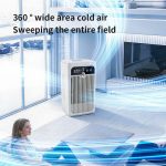 Desktop Air Cooler, Smart Timing Mini Fan, Quiet Portable Cooling Fan - Image 3