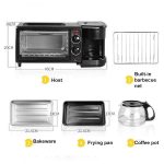 Automatic multi-functional oven, breakfast machine and microwave oven in one unit - Image 4