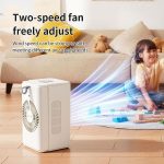 Desktop Air Cooler, Smart Timing Mini Fan, Quiet Portable Cooling Fan - Image 4