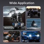 New 2 Inch Dual-Color Offroad Light LED Fog Spot Driving Lights - Image 4