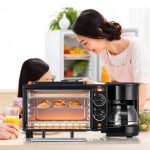 Automatic multi-functional oven, breakfast machine and microwave oven in one unit - Image 2