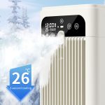 Desktop Air Cooler, Smart Timing Mini Fan, Quiet Portable Cooling Fan - Image 5