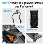 Adjustable Magnetoresistive High Quality Metal Fitness Stair Climber Foldable Home Use Durable - Image 5