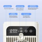 Desktop Air Cooler, Smart Timing Mini Fan, Quiet Portable Cooling Fan - Image 6