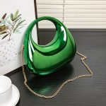Acrylic dumpling shape evening bag - Image 6