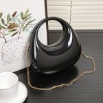 Acrylic dumpling shape evening bag - Image 8