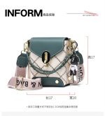 Simple small square bag, mini crossbody bag - Image 8
