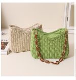 Chain-woven bag - Beach style women's bag - Image 5
