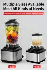 High Powered Food Mixer Multi-functional Smoothies Juice Shaker Blender 2.5L - Image 3