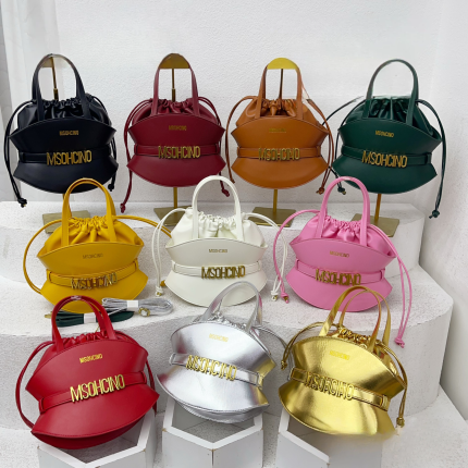 Women Drawstring Bucket Wing Handbag Crossbody Bag V-6877#